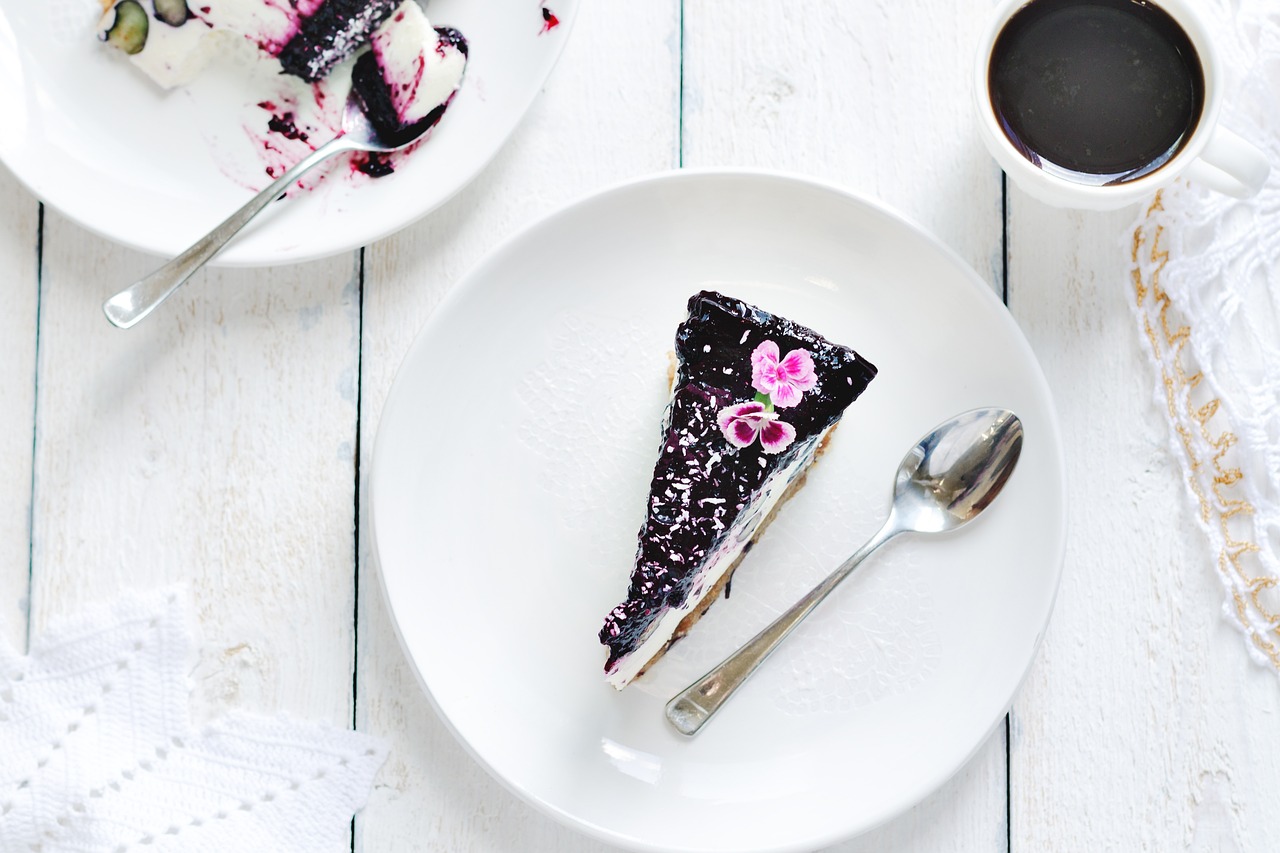 No Bake Blueberry Cheesecake